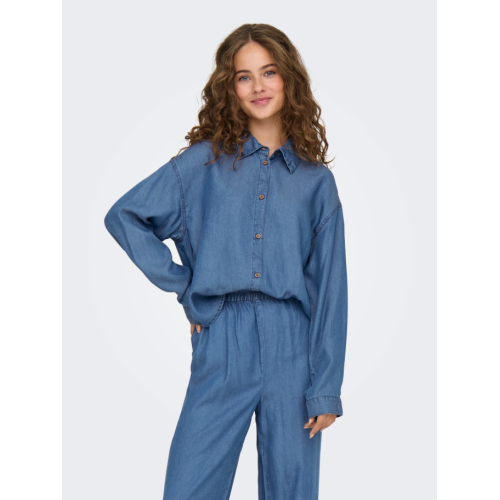 15337928 ONLCHARIS LIFE LS SHIRT CC WVN
