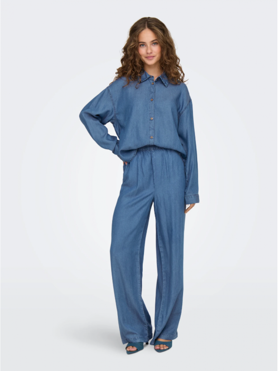 15337928 ONLCHARIS LIFE LS SHIRT CC WVN