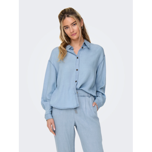 15337928 ONLCHARIS LIFE LS SHIRT CC WVN