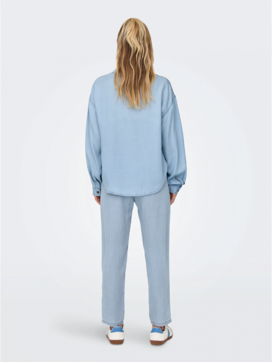 15337928 ONLCHARIS LIFE LS SHIRT CC WVN