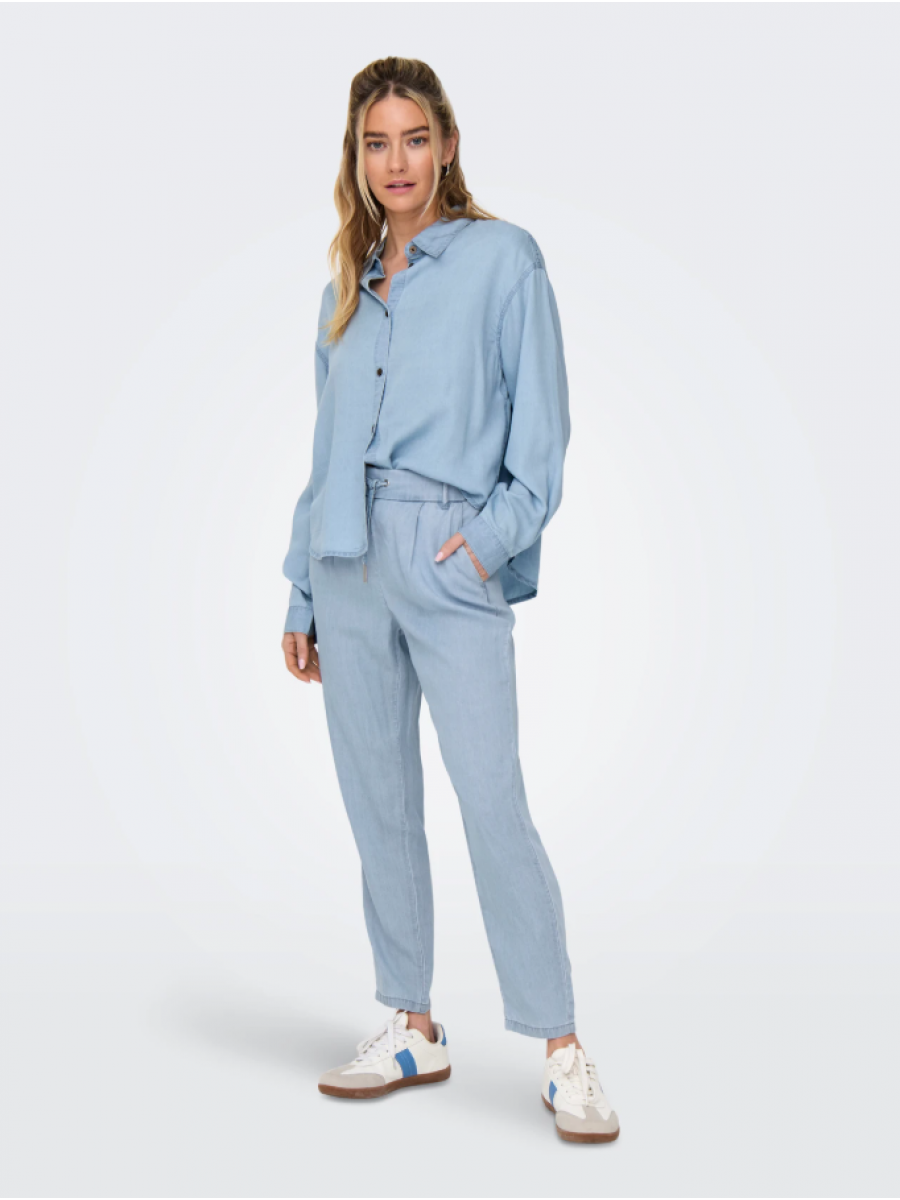 15337928 ONLCHARIS LIFE LS SHIRT CC WVN