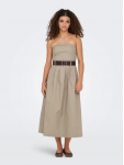 15344546 ONLZORA LONG TUBE DRESS PNT