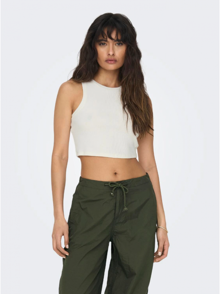 15282771 ONLVILMA S/L CROPPED TANK TOP JRS