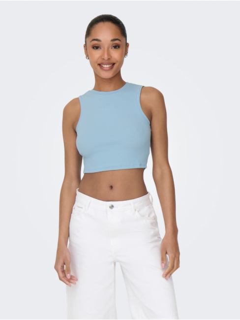 15282771 ONLVILMA S/L CROPPED TANK TOP JRS