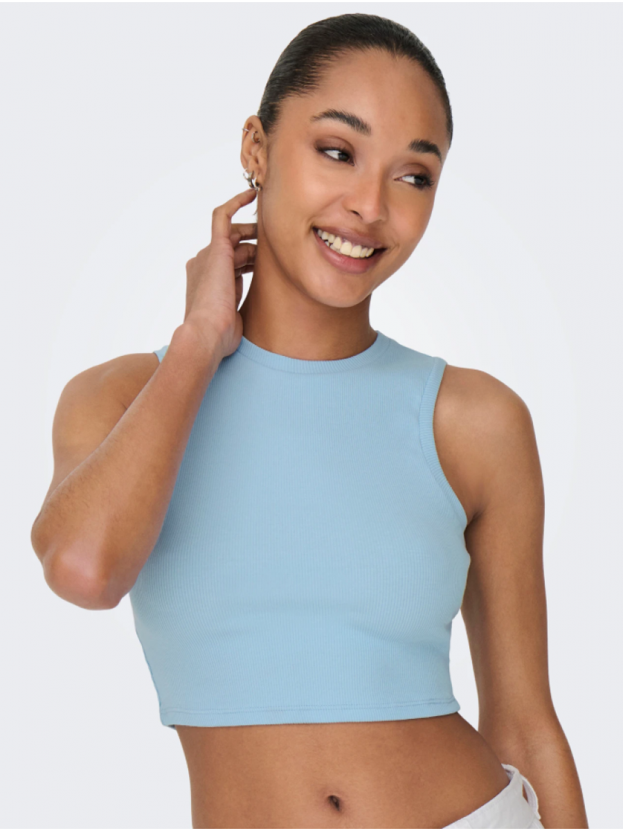 15282771 ONLVILMA S/L CROPPED TANK TOP JRS