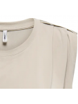 15290313 ONLFREE LIFE S/L MODAL SATIN MIX TOP