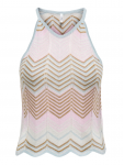 15344392 ONLALVIRA LIFE SL GLITTER TOP KNT