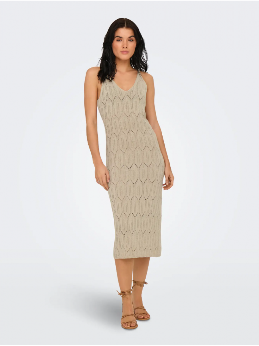 15344396 ONLMEA LIFE SL MIDI DRESS KNT