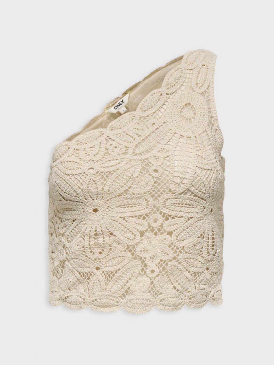 15344886 ONLALBERTE ONE SHOULDER SHORT TOP WVN
