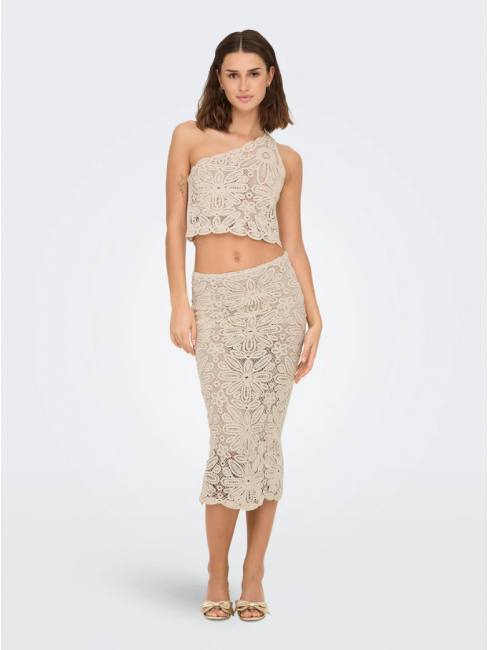 15344886 ONLALBERTE ONE SHOULDER SHORT TOP WVN