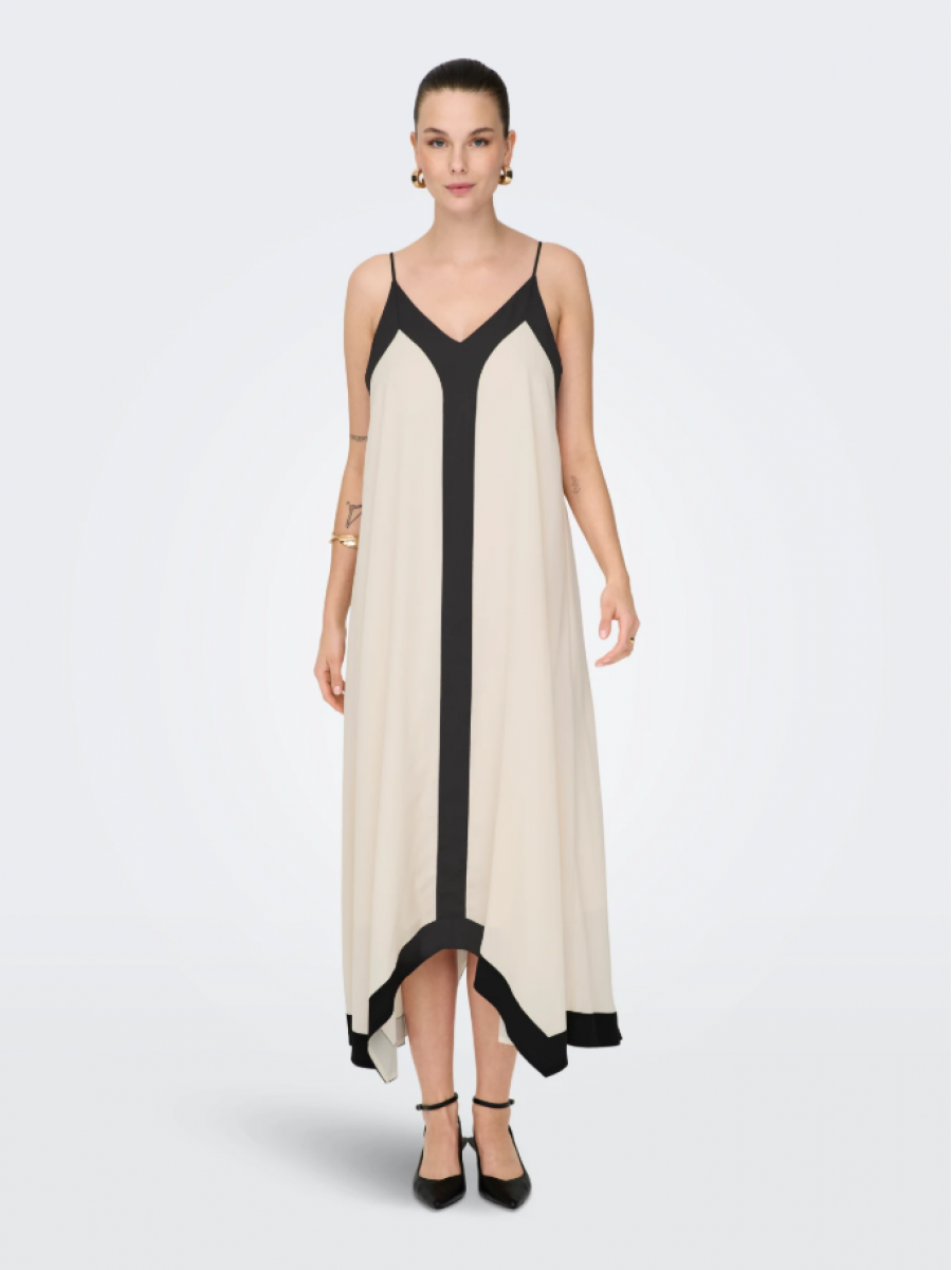15344890 ONLDIANA LIFE STRAP LONG DRESS WVN