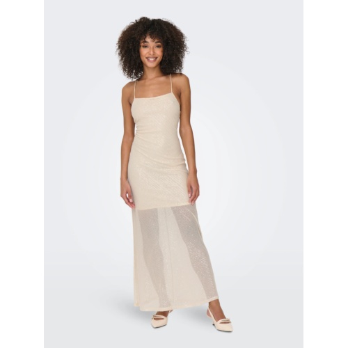 15345235 ONLHELENA STRAP SEQUINS MAXI DRESS WVN