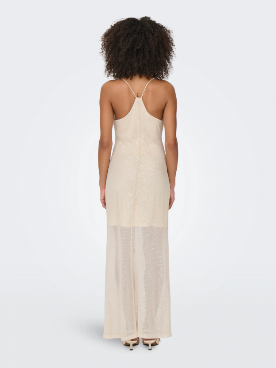 15345235 ONLHELENA STRAP SEQUINS MAXI DRESS WVN