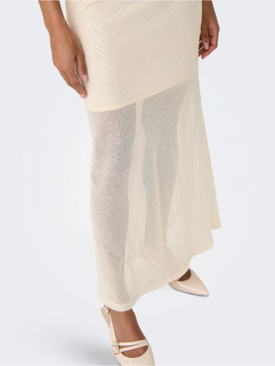 15345235 ONLHELENA STRAP SEQUINS MAXI DRESS WVN