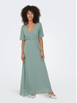 15347968 ONLSTAR LIFE S/S MIA MAXI DRESS WVN