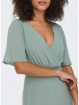 15347968 ONLSTAR LIFE S/S MIA MAXI DRESS WVN