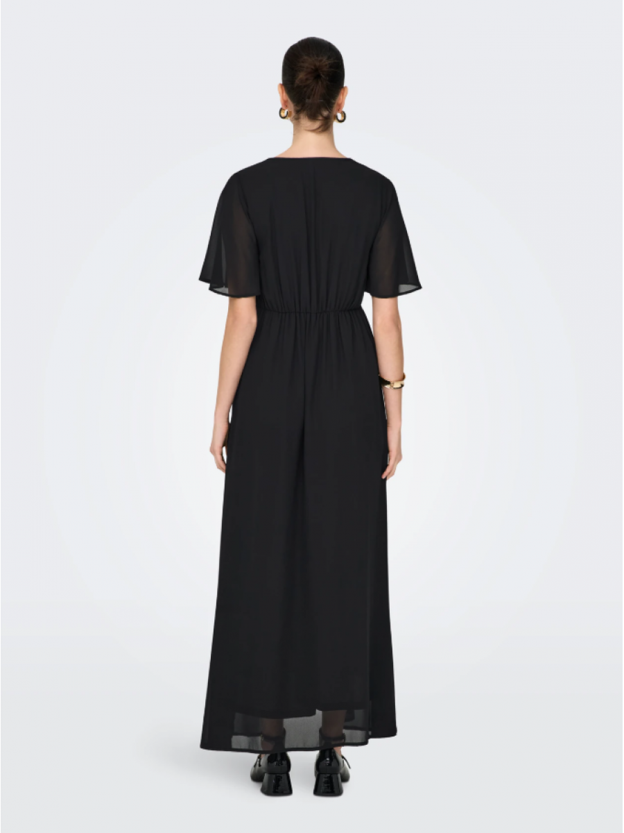 15347968 ONLSTAR LIFE S/S MIA MAXI DRESS WVN