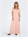 15347968 ONLSTAR LIFE S/S MIA MAXI DRESS WVN