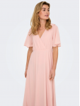 15347968 ONLSTAR LIFE S/S MIA MAXI DRESS WVN