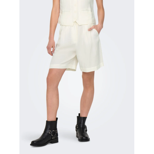 15348130 ONLWINDY LIFE HW LINEN BL SHORTS TLR
