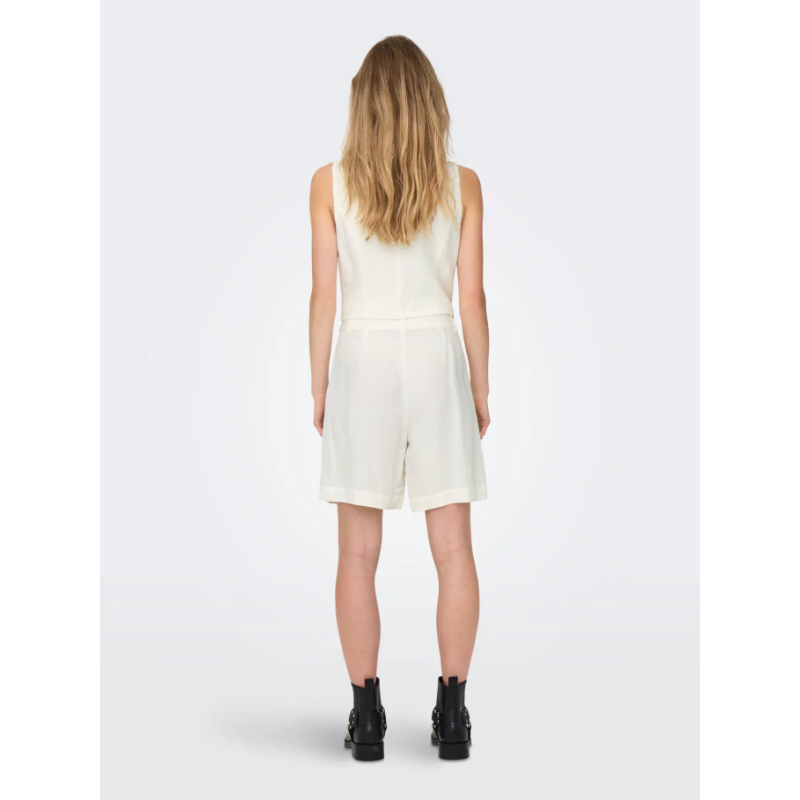 15348130 ONLWINDY LIFE HW LINEN BL SHORTS TLR