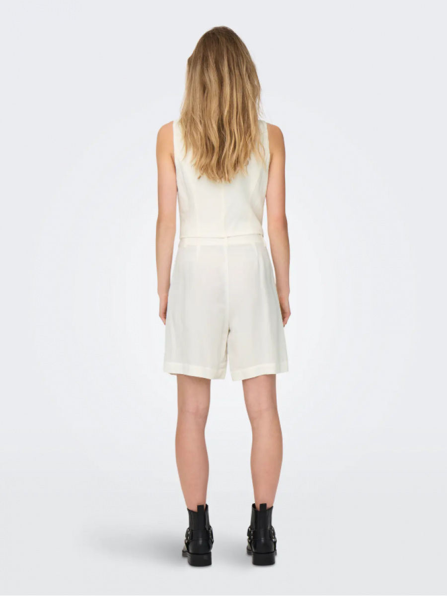 15348130 ONLWINDY LIFE HW LINEN BL SHORTS TLR