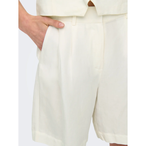 15348130 ONLWINDY LIFE HW LINEN BL SHORTS TLR