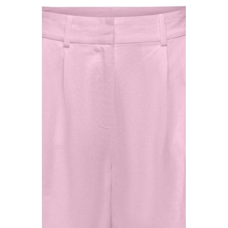 15348130 ONLWINDY LIFE HW LINEN BL SHORTS TLR