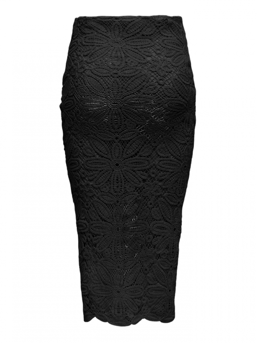 15344887 ONLALBERTE MW LONG SKIRT WVN
