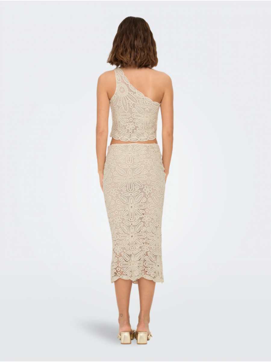 15344887 ONLALBERTE MW LONG SKIRT WVN