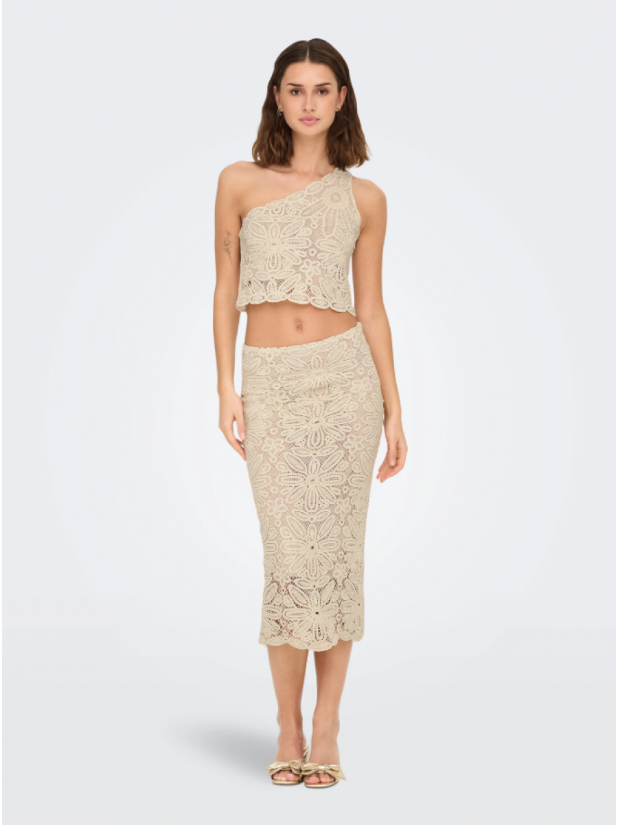 15344887 ONLALBERTE MW LONG SKIRT WVN