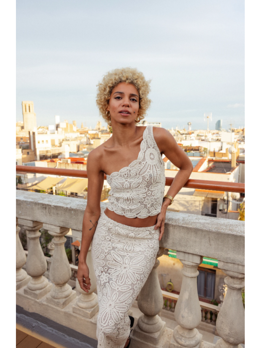 15344887 ONLALBERTE MW LONG SKIRT WVN