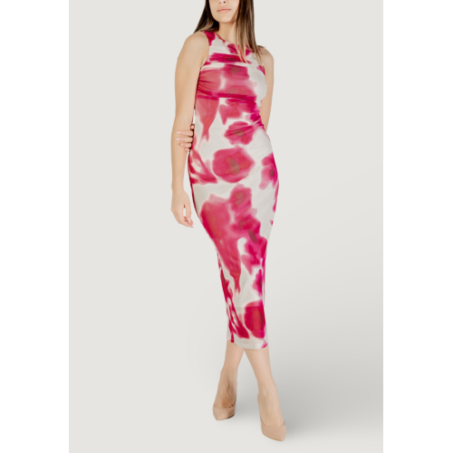 15348167 ONLPARIS S/L MIDI AOP DRESS BOX JRS