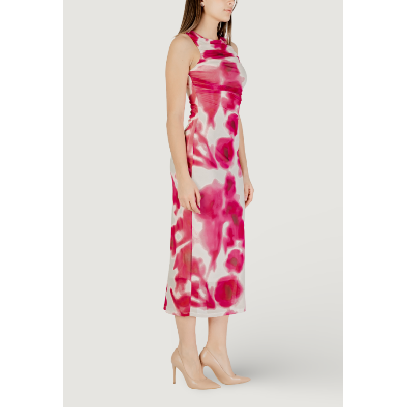 15348167 ONLPARIS S/L MIDI AOP DRESS BOX JRS