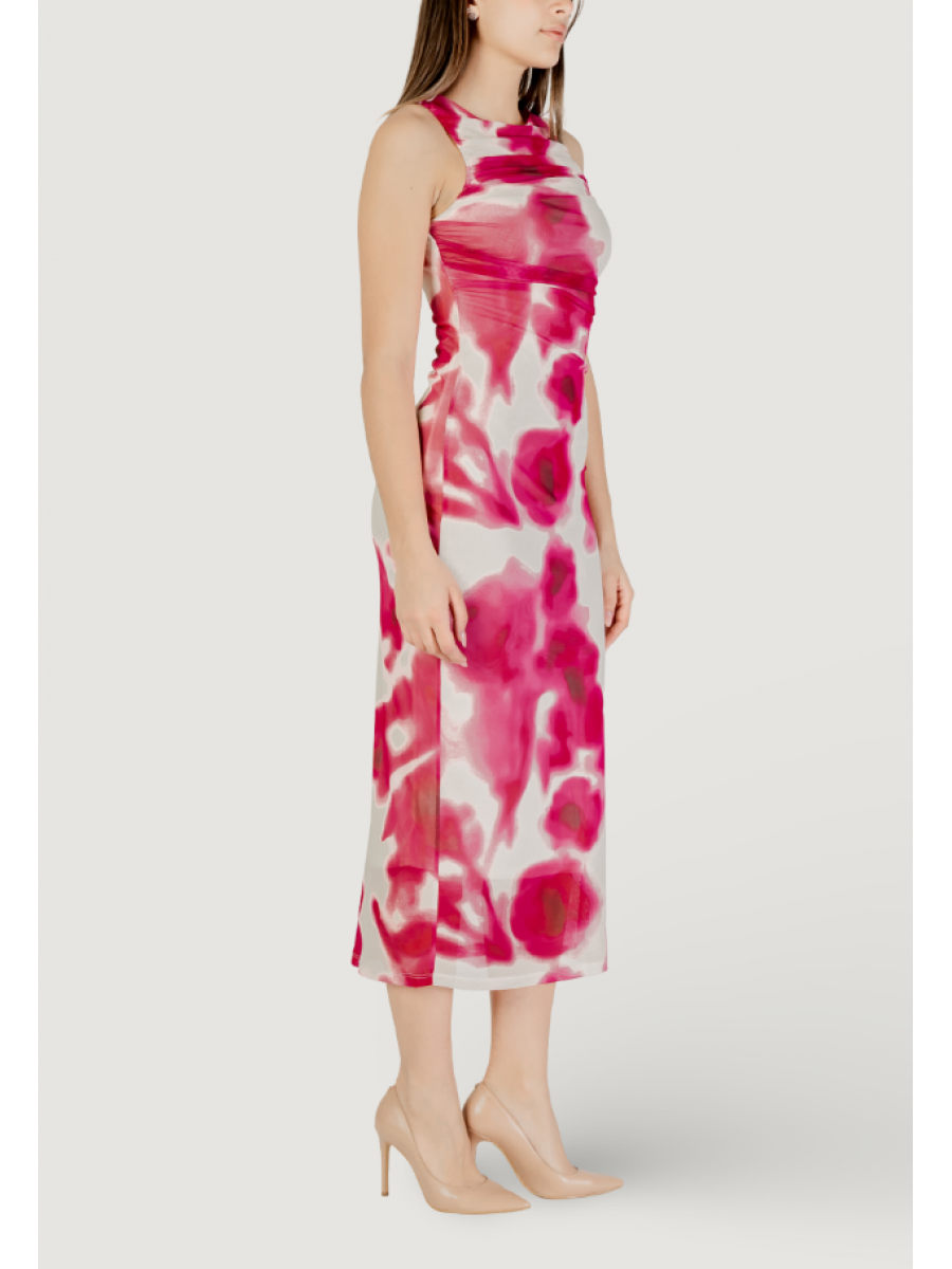 15348167 ONLPARIS S/L MIDI AOP DRESS BOX JRS