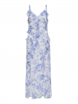 15348901 ONLMIRIAM LIFE S/L FRILL LONG DRESS PTM