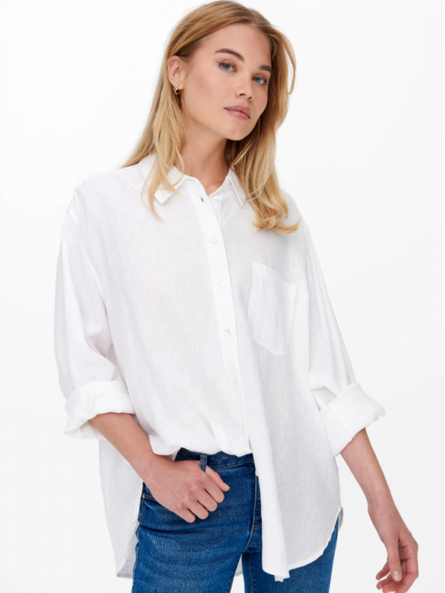 15259585 ONLTOKYO L/S LENEN BLEND SHIRT PNT