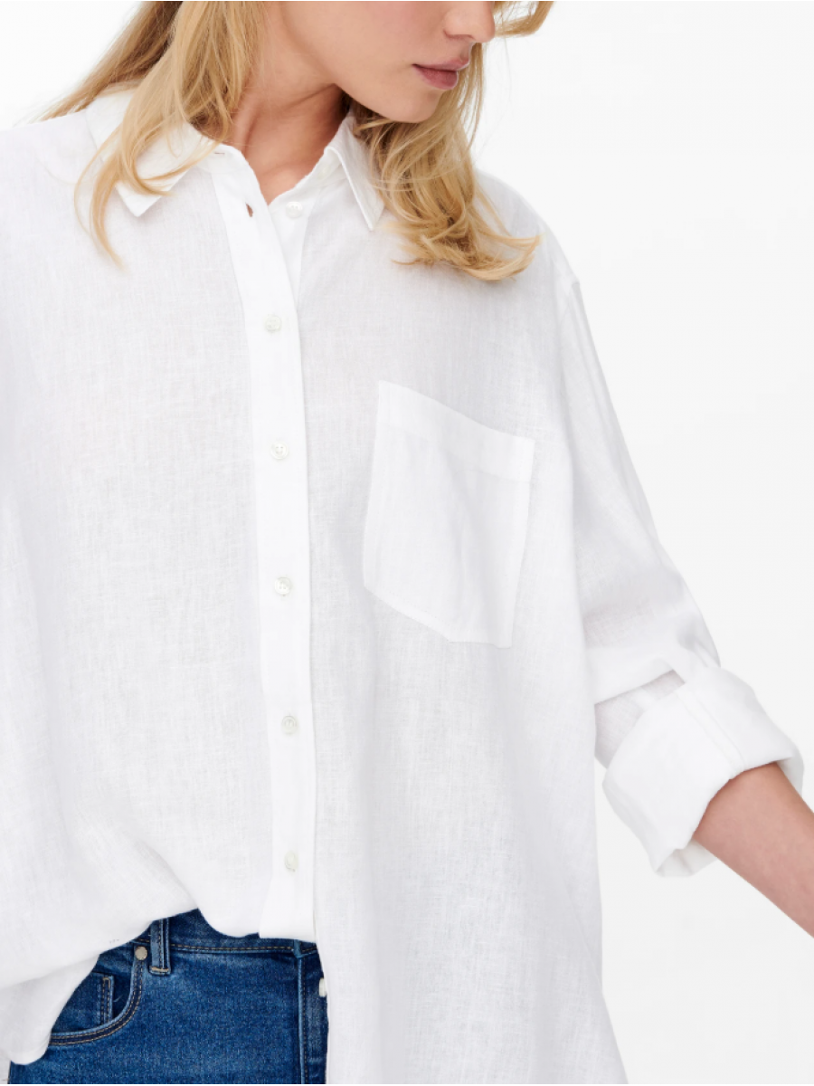15259585 ONLTOKYO L/S LENEN BLEND SHIRT PNT
