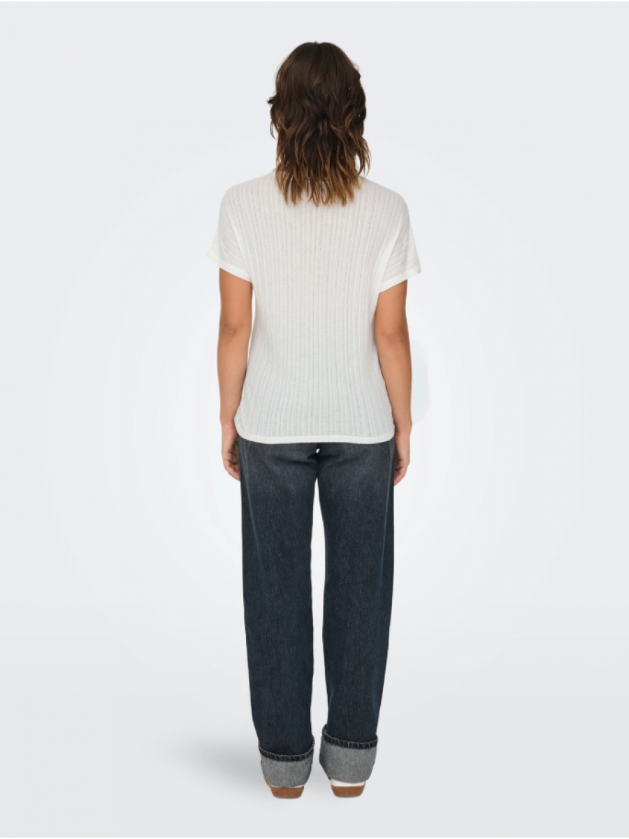 15349079 ONLRINA S/S O-NECK TOP JRS