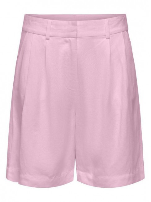 15348130 ONLWINDY LIFE HW LINEN BL SHORTS TLR