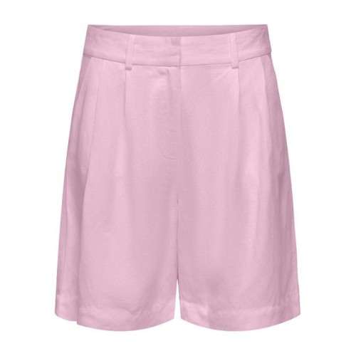 15348130 ONLWINDY LIFE HW LINEN BL SHORTS TLR