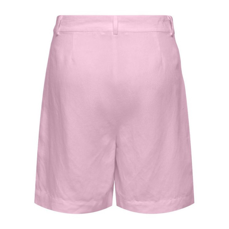 15348130 ONLWINDY LIFE HW LINEN BL SHORTS TLR