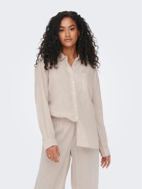 15259585 ONLTOKYO L/S LENEN BLEND SHIRT PNT