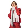15270267 ONLTIANA LIFE WAEVED SCARF CC GREEN