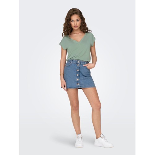 15287041 ONLFREE S/S MODAL V-NECK T