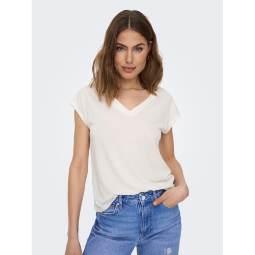 15287041 ONLFREE S/S MODAL V-NECK T