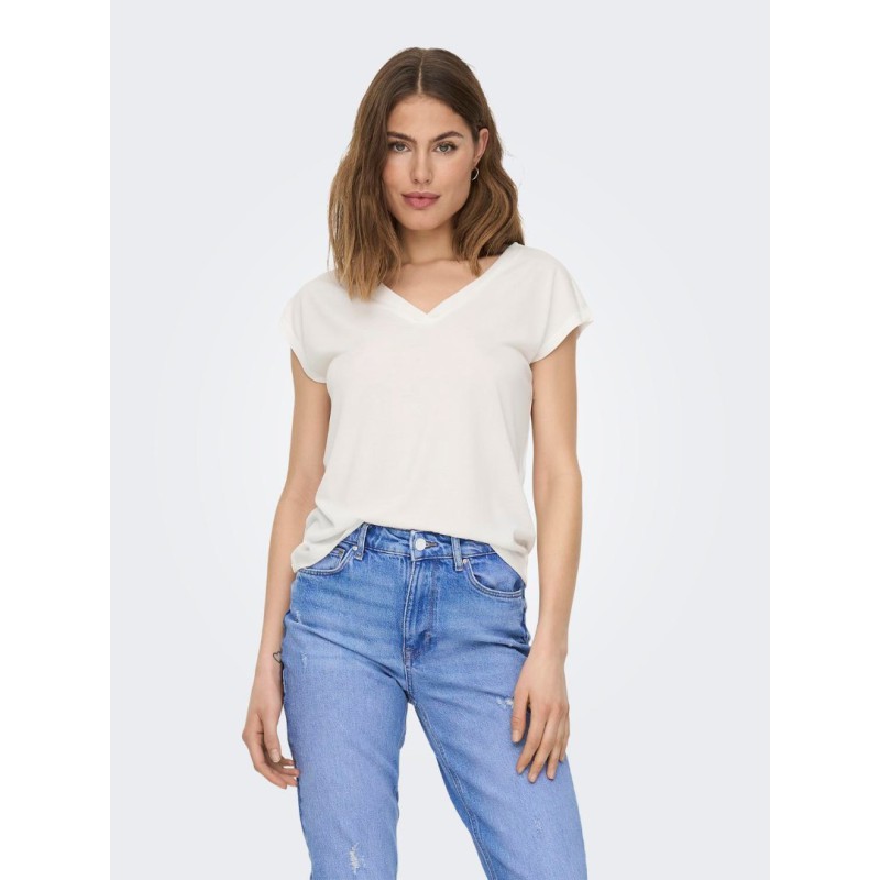 15287041 ONLFREE S/S MODAL V-NECK T