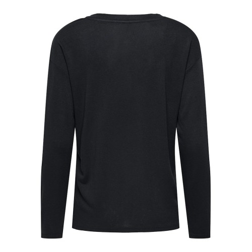 15360156 ONLHENRIETTA L/S V-NECK SHINE TOP JRS
