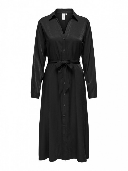 15330231 ONLMELVA LS V-NECK SHIRT DRESS BF WVN