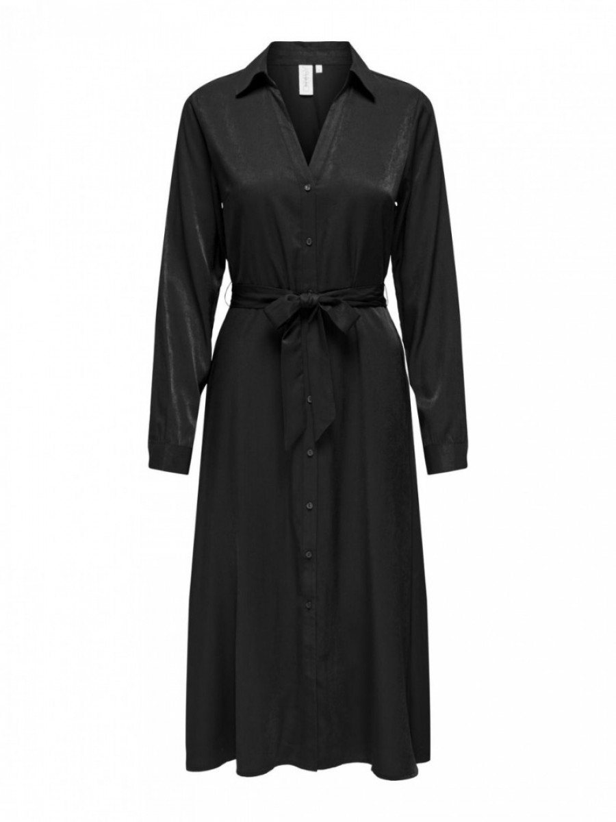15330231 ONLMELVA LS V-NECK SHIRT DRESS BF WVN